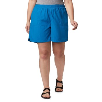 Columbia Sandy River Plus Size, Pantalones Cortos Azules Para Mujer | 205934-XAS